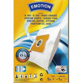 Sinbo 1400 5 Adet Toz Torbası