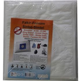 Sinbo 1400 SVC 3438 SVC 3445 Süpürge 15 Adet Toz Torbası