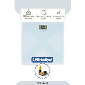 Sinbo SBS-4451 Açık Mavi Dijital Banyo Baskülü