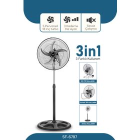 Sinbo SF-6787 3 in 1 70 W Sanayi Tipi Vantilatör