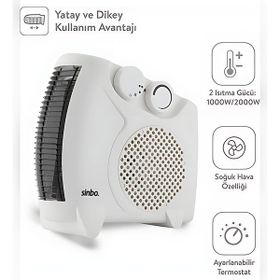 Sinbo SFH-6940 2000 W Sıcak-Soğuk Fanlı Isıtıcı