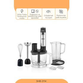 Sinbo SHB-3114 Siyah Multi Blender Seti