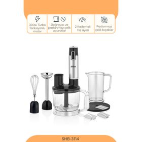 Sinbo SHB-3114 Siyah Multi Blender Seti