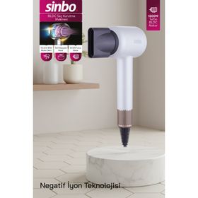 Sinbo SHD-1714 Beyaz 1600 W Saç Kurutma Makinesi
