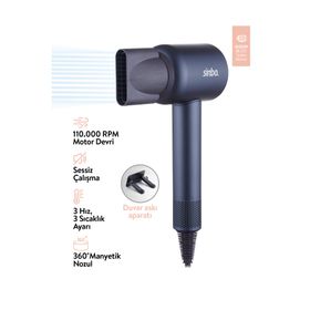 Sinbo SHD-1714 Gri 1600 W Saç Kurutma Makinesi