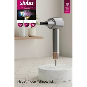 Sinbo SHD-1737 Koyu Gri Saç Kurutma Makinesi