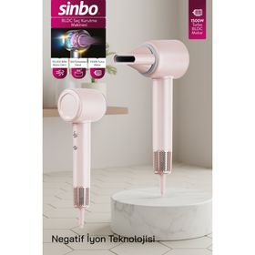 Sinbo SHD-1737 Şampanya Pembe Saç Kurutma Makinesi