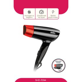 Sinbo SHD-7097 Kırmızı Saç Kurutma Makinesi