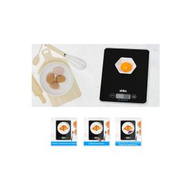 Sinbo SKS-4519 Dijital Hassas Led Göstergeli Cam Gövde Şık Siyah Mutfak Tartısı