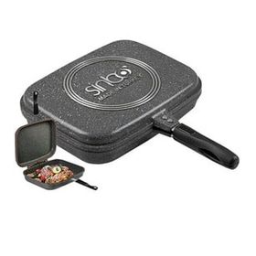 Sinbo SP-5218 32 cm Çift Taraflı Contalı Döküm Tava