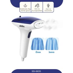 Sinbo SSI-6635 Buharlı Paslanmaz Çelik Kırışık Giderici