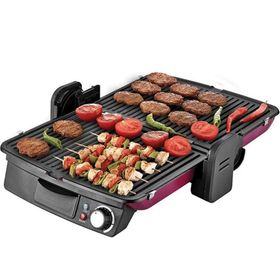 Sinbo SSM-2539 Mürdüm 2000 W 6 Adet Pişirme Kapasiteli Teflon Çıkarılabilir Plakalı Izgara ve Tost Makinesi