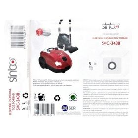 Sinbo SVC-3438 5'li Elektrikli Süpürge Torbası