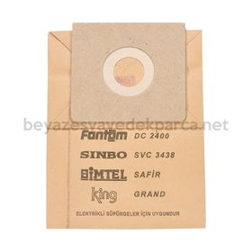 Sinbo SVC-3438 5'li Elektrikli Süpürge Torbası