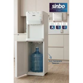 Sinbo SWD-6204 Gizli Damacanalı Beyaz Su Sebili