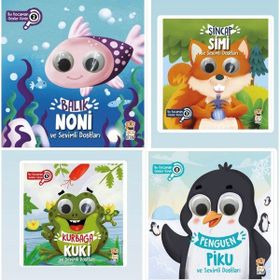 Sincap Kitap Bu Kocaman Gözler Kimin Serisi 4'lü Set