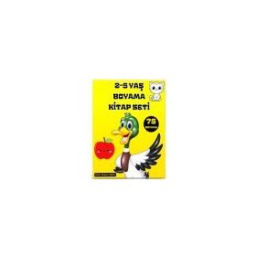 Sincap Kitap Kodlamalı Eğitici Boyama Seti 5-6 Yaş 2 Kitap