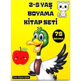 Sincap Kitap Kodlamalı Eğitici Boyama Seti 5-6 Yaş 2 Kitap