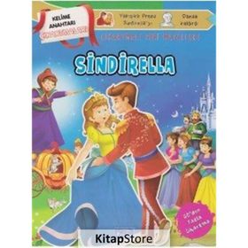 Sindirella Çıkartmalı Peri Masalları - Parıltı Yayınları