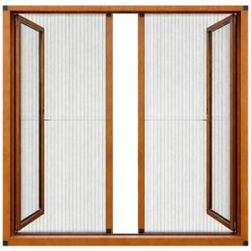 Sineklikstore Duble Akordiyon 120x240 cm Alüminyum Kapı Sinekliği