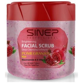 Sinep 400 ml Nar Profesyonel Yüz Maskesi Peeling