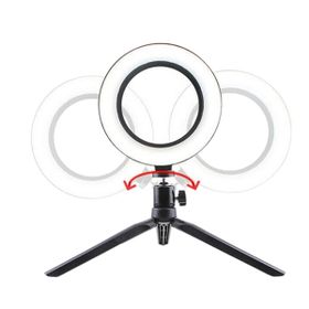 Sinerjim 10 inç 26 cm Youtube Instagram Tiktok Selfie Stüdyo Video Fotoğraf Ring Light Tripod Led Halka Işık