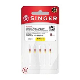 Singer N202018 Ev Tipi Dikiş Makinesi İğnesi 18 Numara 5 li Dikiş İğnesi Seti