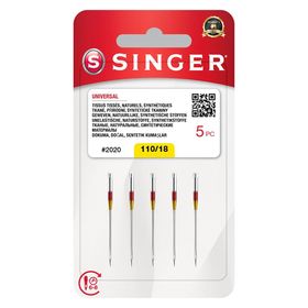 Singer N202018 Ev Tipi Dikiş Makinesi İğnesi 18 Numara 5 li Dikiş İğnesi Seti