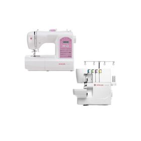 Singer Starlet 6699 Dikiş Makinesi ve Singer S0105 Overlok Makinesi