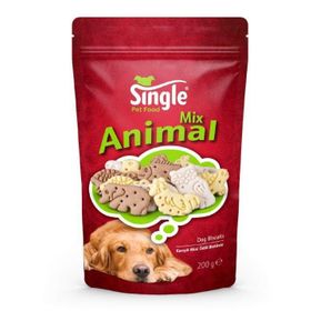 Single 200 gr Animal Mix Ödül Bisküvisi