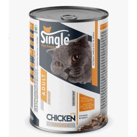 Single 400 gr Tavuk Etli Yavru Kedi Maması