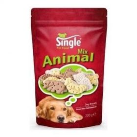 Single Animal Mix 200 gr Köpek Bisküvisi