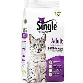 Single Kuzulu 1 kg Yetişkin Açık Kedi Maması