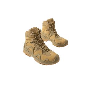 Single Sword SS602 Bej Su Geçirmez Fermuarlı Askeri Unisex Outdoor Bot