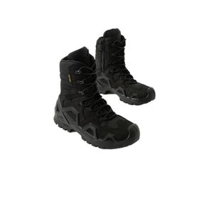 Single Sword SS602 Siyah Fermuarlı Askeri Unisex Outdoor Bot