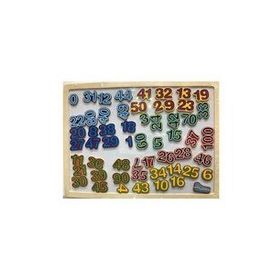 Sino C-802 Ahşap Manyetik Rakamlar Puzzle