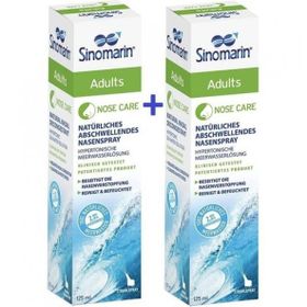 Sinomarin Adults 2x125 ml Yetişkinler için Hipertonik Deniz Suyu
