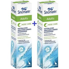 Sinomarin Adults 2x125 ml Yetişkinler için Hipertonik Deniz Suyu