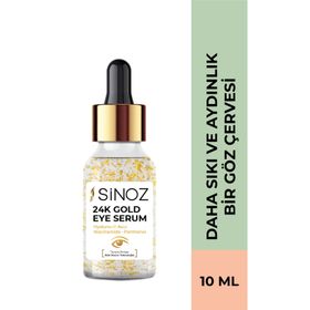 Sinoz 10 ml 24K Altın Göz Çevresi Bakım Serumu