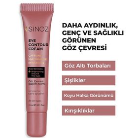 Sinoz 15 ml Kırışıklık ve Koyu Halka Gidermeye Yardımcı Göz Çevresi Kremi