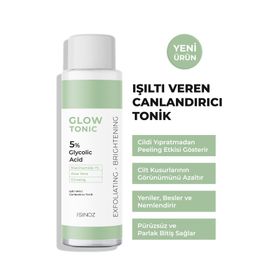 Sinoz 200 ml Glow Tonic 5 Glycolic Acid Işıltı Verici Canlandırıcı Tonik