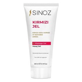 Sinoz 200 ml Kırmızı Masaj Jeli