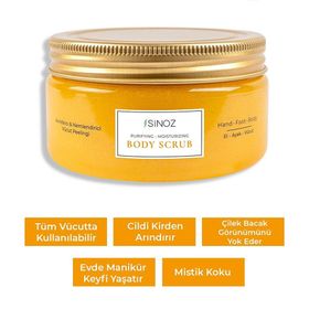 Sinoz 250 ml Besleyici Arındırıcı ve Nemlendirici Vücut Peelingi