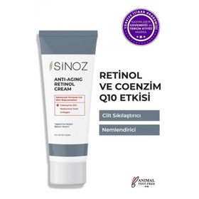 Sinoz 50 ml Yaşlanma Karşıtı Retinol Bakım Kremi