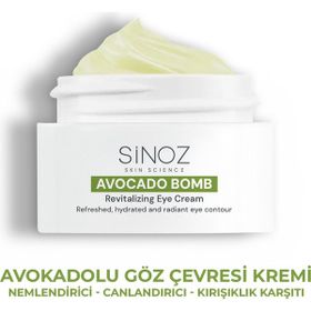 Sinoz Avocado Bomb Canlandırıcı 15 ml Göz Çevresi Bakım Kremi