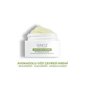 Sinoz Avocado Bomb Canlandırıcı 15 ml Göz Çevresi Bakım Kremi