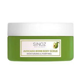 Sinoz Avocado Bomb Nemlendirici ve Arındırıcı 300 gr Vücut Peelingi