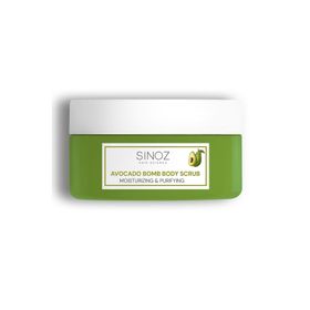 Sinoz Avocado Bomb Nemlendirici ve Arındırıcı 300 gr Vücut Peelingi