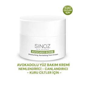 Sinoz Avocado Bomb Nemlendirici ve Canlandırıcı 50 ml Yüz Kremi