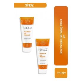 Sinoz Balkabağı Özlü 2x100 ml Pumpkin Gel Peeling